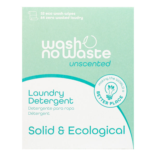 Détergent en bandes biodégradable - Sans parfum - Wash No Waste - 5