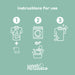 Détergent en bandes biodégradables - Pack de 3 - Lavande, Brise Océanique et Sans parfum - Wash No Waste - 3