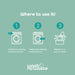 Détergent en bandes biodégradables - Pack de 3 - Lavande, Brise Océanique et Sans parfum - Wash No Waste - 6