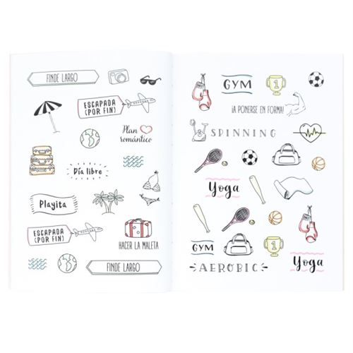 Carnet de stickers pour pimenter votre agenda et vos notes - Mr. Wonderful - 2