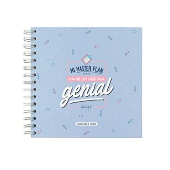 Study Planner &#39;Mon plan directeur pour que ce cours se passe bien&#39; - Mr. Wonderful - 1