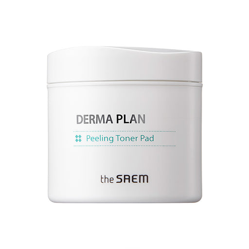 Derma Plan Peeling Toner Pad_patches avec tonique_130ml - The Saem - 1