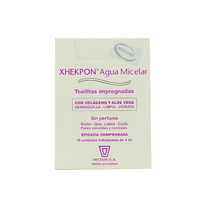 Lingettes Démaquillantes Eau Micellaire - Xhekpon - 1