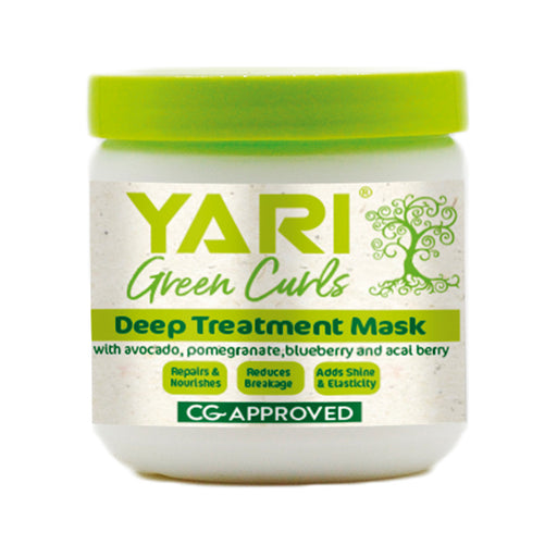 Mascarilla Green Curls Masque de traitement en profondeur 475 ml - Yari - 1