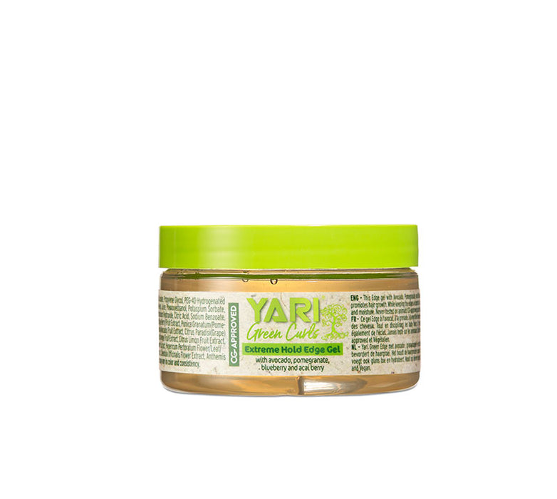 Green Curls Edge Gel Fixation Forte 125ml - Yari - 1