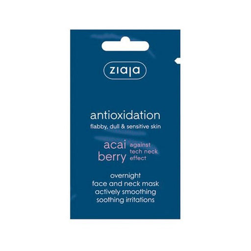 Masque de nuit épais et crémeux pour le visage et le cou - Acai Berry - Ziaja - 1