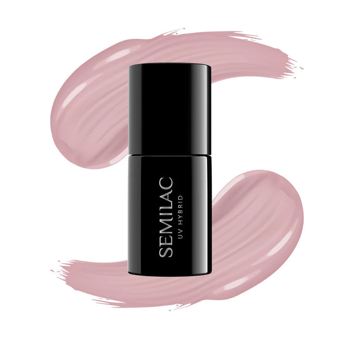 Vernis à ongles semi-permanent 7 ml - Semilac : 004 - Classic Nude - 1