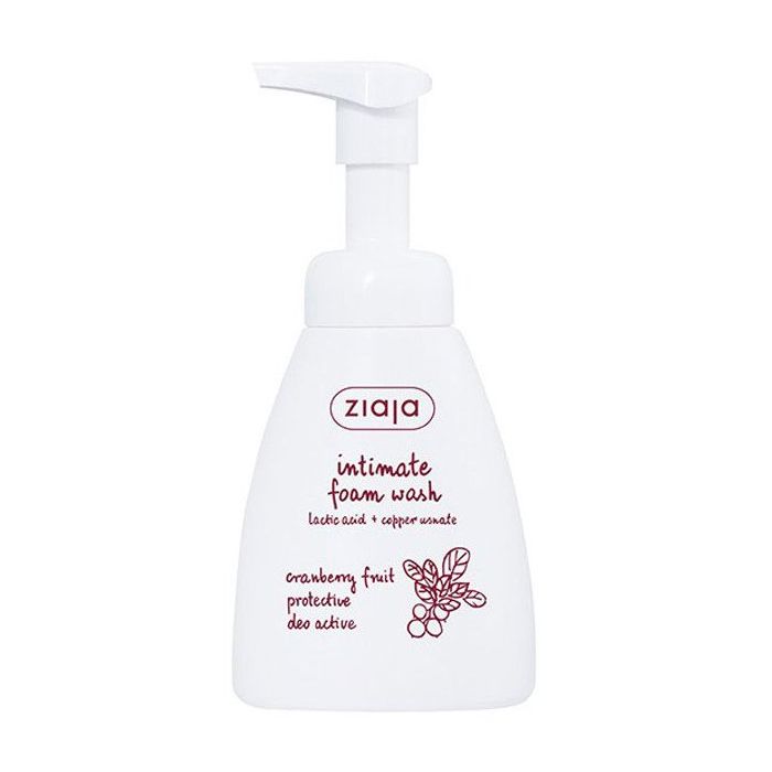 Mousse Douce à la Myrtille Hygiène Intime Quotidienne Distributeur 250 ml - Ziaja - 1