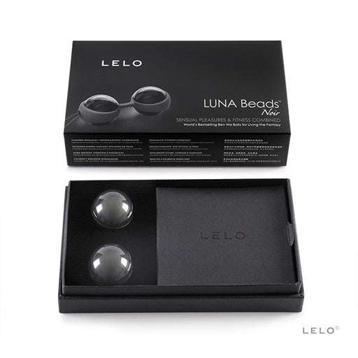 Luna Beads Noir Boules de Geisha - Lelo - 2